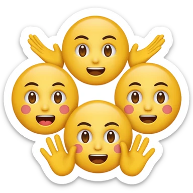 😏+😳+😠+🥺 sticker