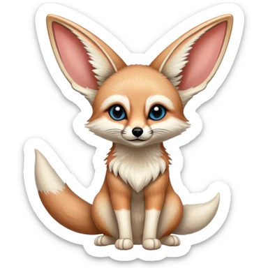 fennec algerien* sticker