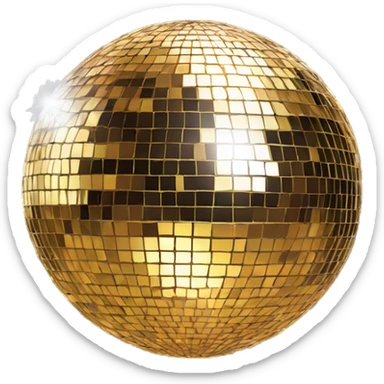 disco ball sticker