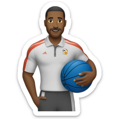 Le gars qui dit "Non moi je suis coach" sticker