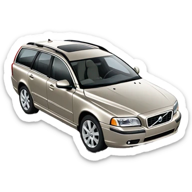 Volvo v70 sticker