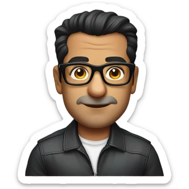 Salman khan with black glasses sticker