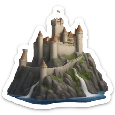 Castle Cair Paravel sticker