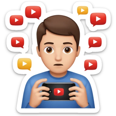watch youtube sticker