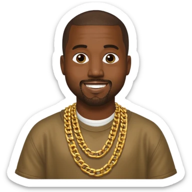 Kanye west sticker