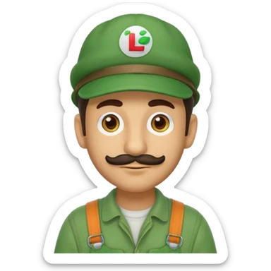 Luigi sticker