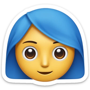 Instagram mavi tiki sticker