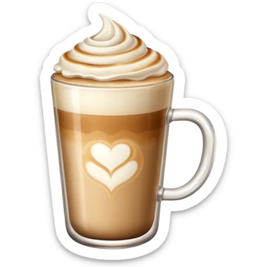 Latte sticker