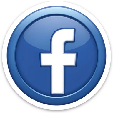 représente le célèbre badge de certification Facebook (blue check" ou "pastille bleue) sticker