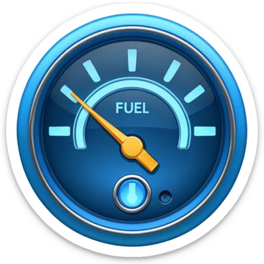 Fuel gauge emoji sticker