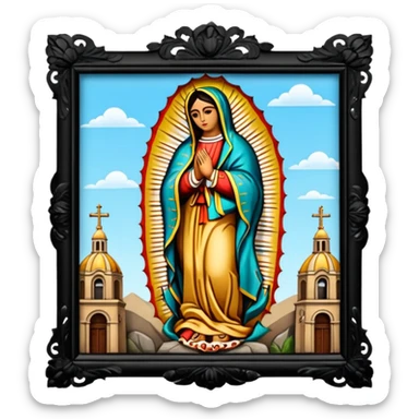 Basilica de Guadalupe sticker