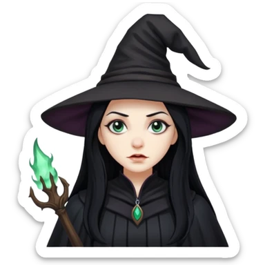 cursed witch  sticker