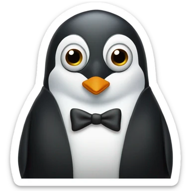 Penguin that is Jewish  sticker