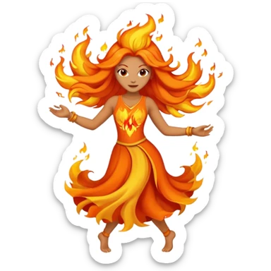 Fire spirit – Flames for hair



























 sticker