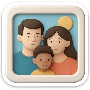 recreate this photo frame but add bit more details sticker