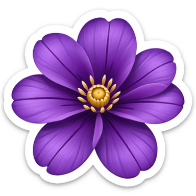 muscle flower sticker