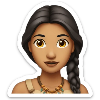 Pocahontas sticker