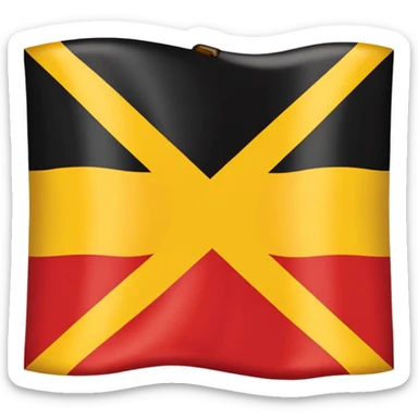 Aboriginal flag sticker
