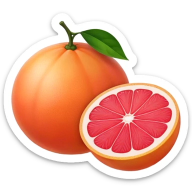Grapefruit sticker