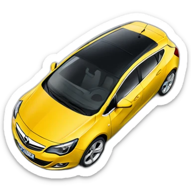Opel astra j sticker