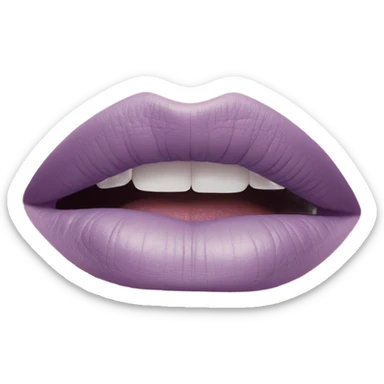pastel purple Dior lipstick  sticker
