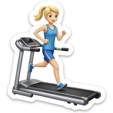 treadmill sticker