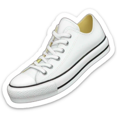 Converse shoes flatform sticker