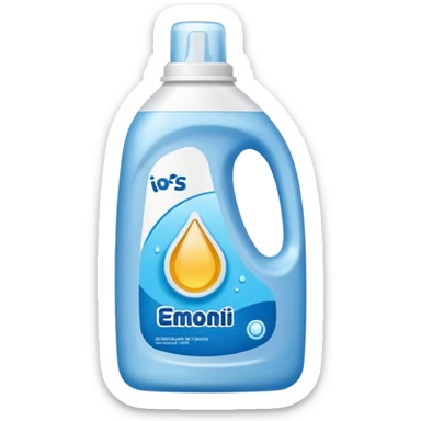 detergent bottle sticker