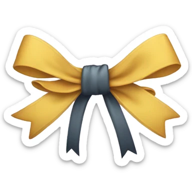 Bow sticker
