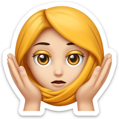 se frotte les mains entre elles avec un regard malicieux sticker