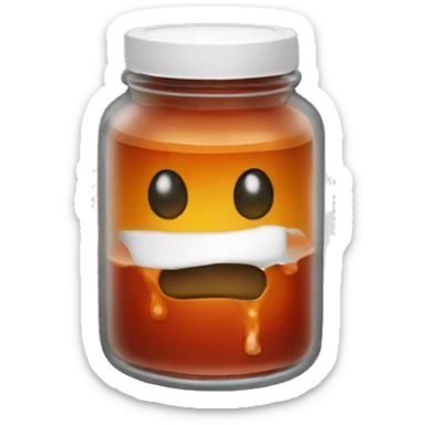 sick sauce jar sticker