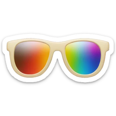 Sunglasses sticker