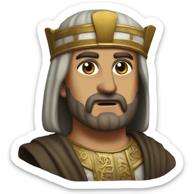 the 7th century byzantine emperor Maurice sticker