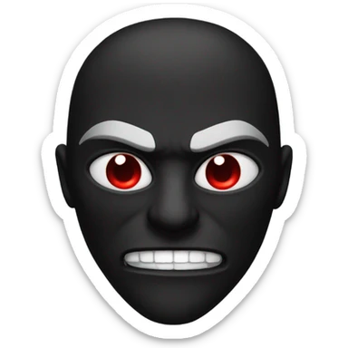 tokyo ghoul black mask sticker