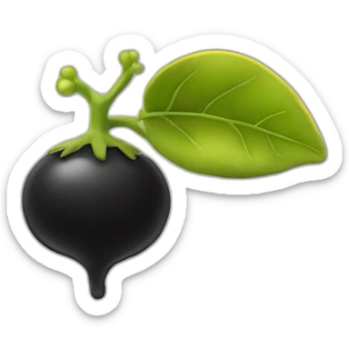 black mustard seed sticker