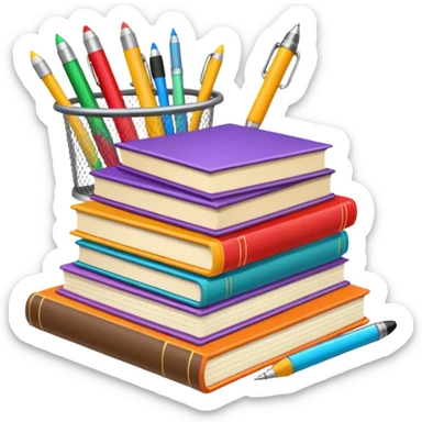 materiales de estudio  sticker