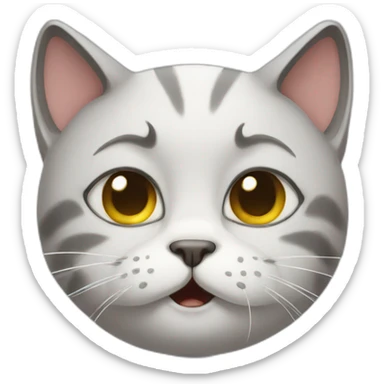 crying-cat sticker