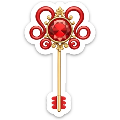 Red & Gold Hairpin 



 sticker