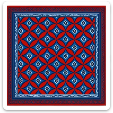 Sindhi ajrak emoji sticker