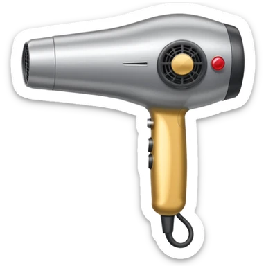hair dryer  sticker