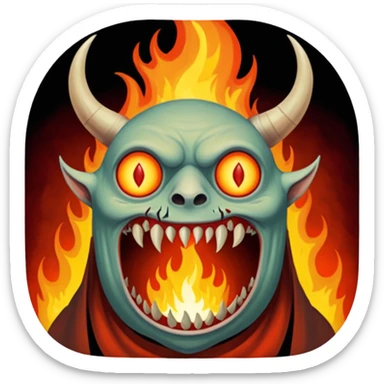 hieronymus bosch phantasmagoric depictions of hell sticker