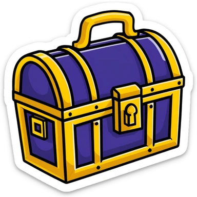 Robux treasure chest sticker