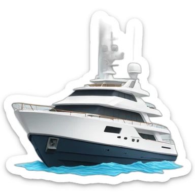 Yacht sticker