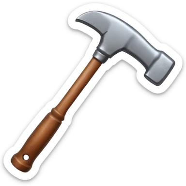 a default hammer, one hummer without anything else sticker