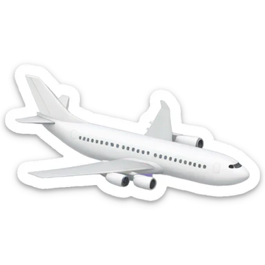 airplane sticker