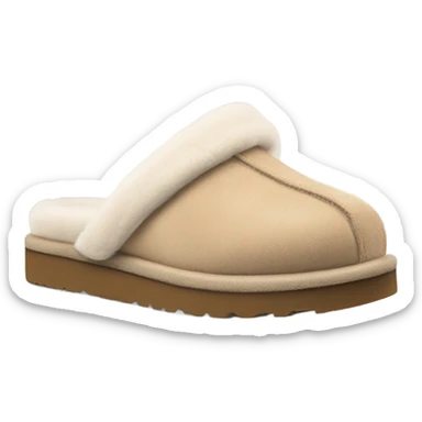 Platform Ugg slippers sticker
