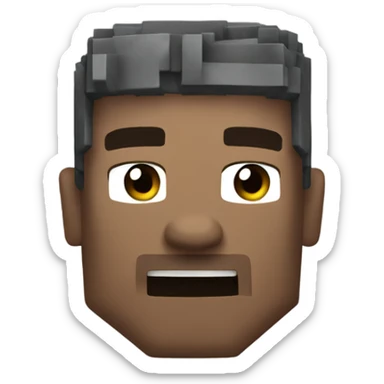 Steve from Minecraft sticker