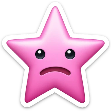 Pink Star 🌟  sticker