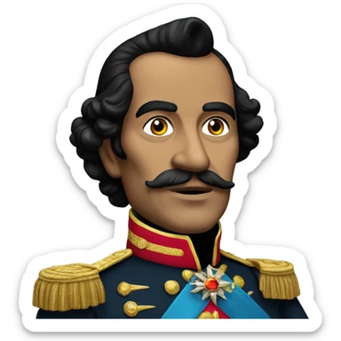 Simón Bolívar sticker
