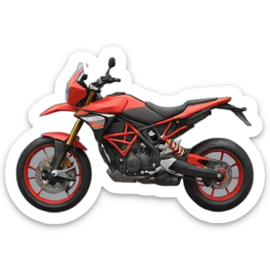 Supermotard sticker